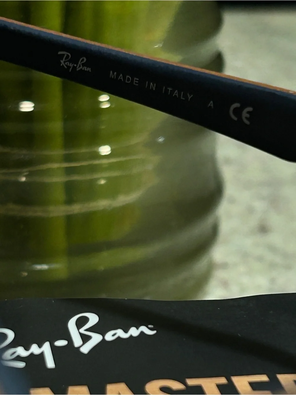 Ray-Ban RB3016M Clubmaster Wood Sunglasses 1180/R5 51mm + Case